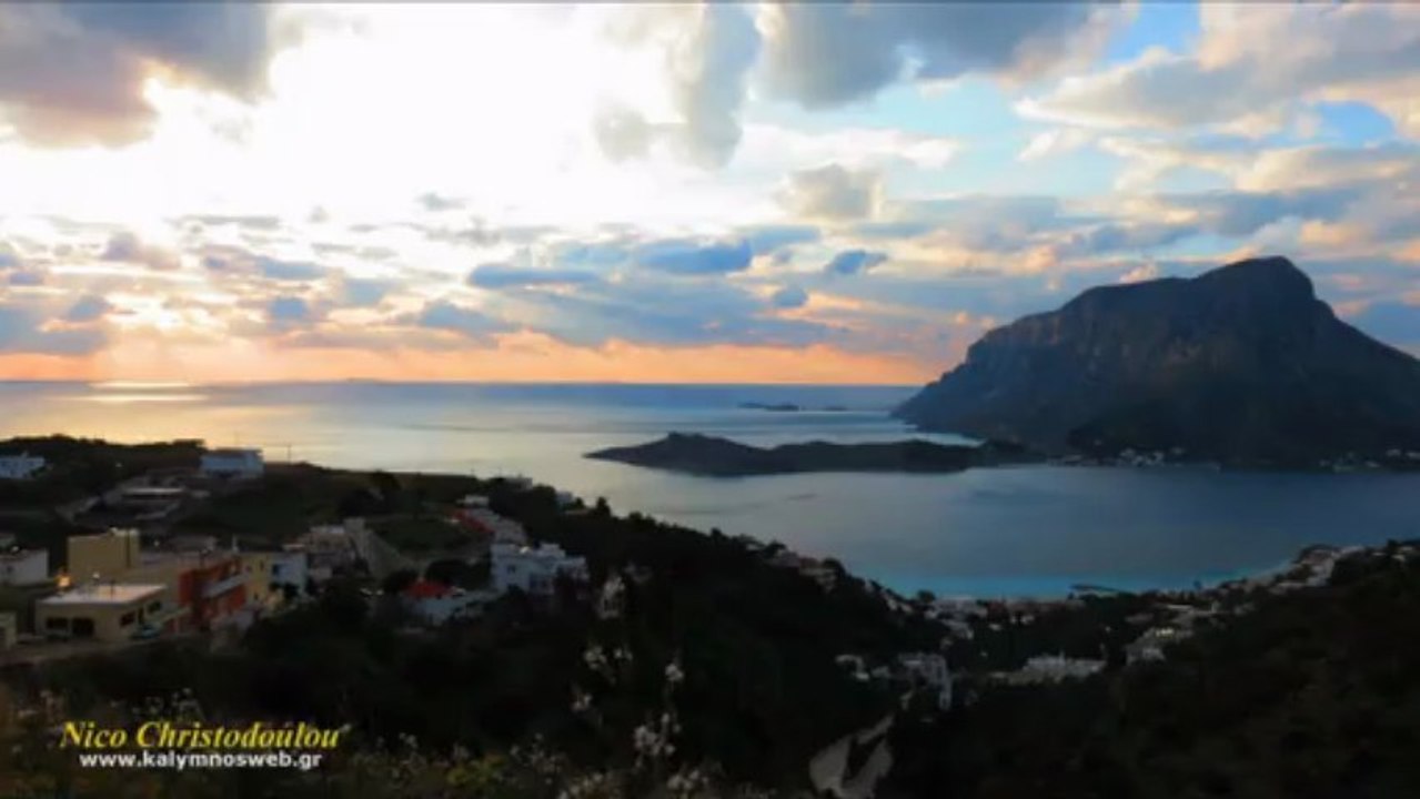 Time Lapse 8 - Telendos Sunset - 17/03/2013
