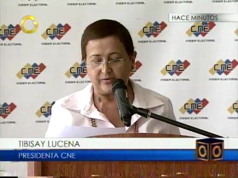 Presidenta del CNE rechaza declaraciones temerarias de EEUU sobre elecciones venezolanas