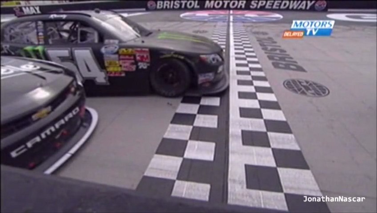 Finish NASCAR Nationwide Bristol 2013
