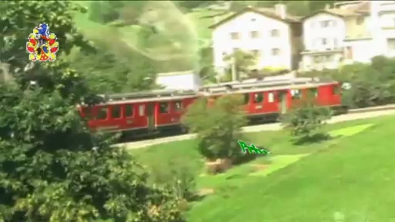 Mit Bus und Bahn durch Graubünden