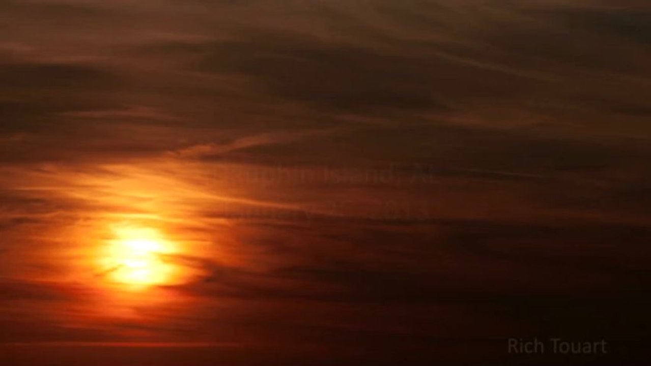 Sunset Over the Gulf