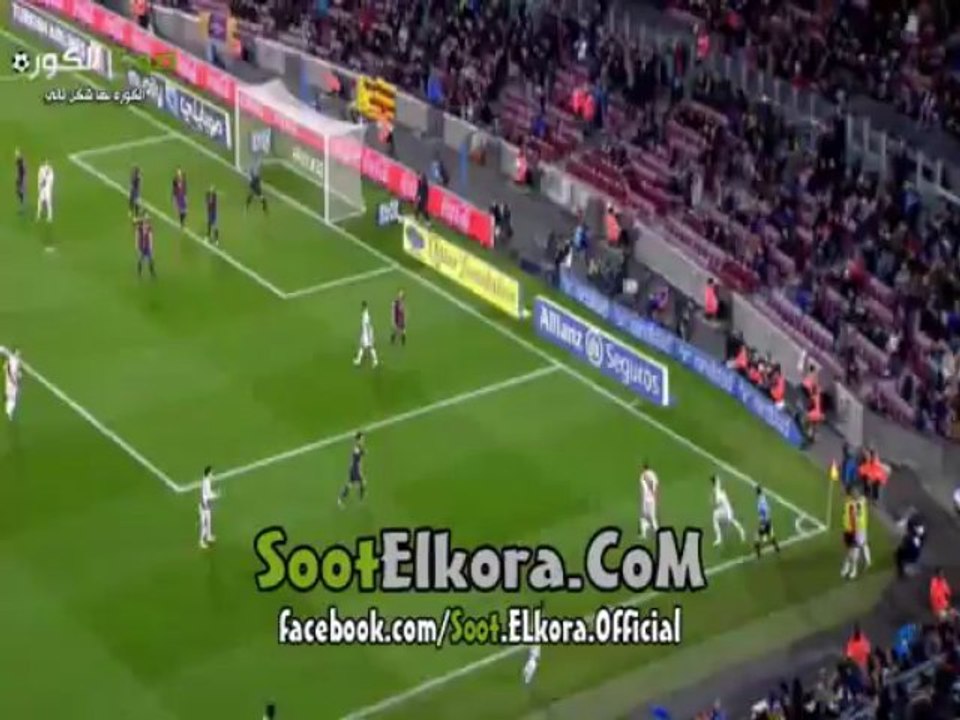 اهداف مباراة برشلونة و رايو فاليكانو - الدورى الاسبانى