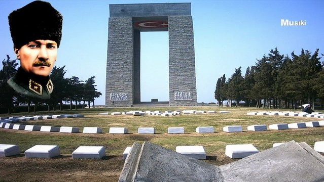 Mehmet Akif Ersoy ♫ Çanakkale şiiri.Yorum Musıki.HD