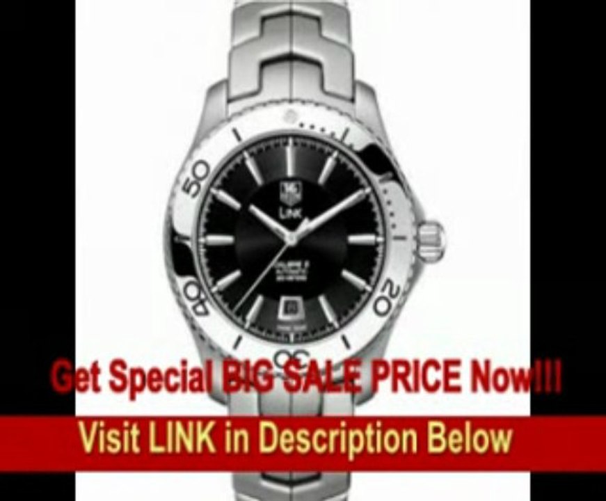 [BEST BUY] TAG Heuer Men's WJ201A.BA0591 Link Caliber 5 Automatic Watch