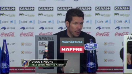 Simeone: "Diego Costa tiene mucho para mejorar"