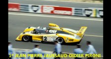 24H du Mans - Le Mans 1978 - Renault Alpine A442B à bord Jean-Pierre Jabouille une tour