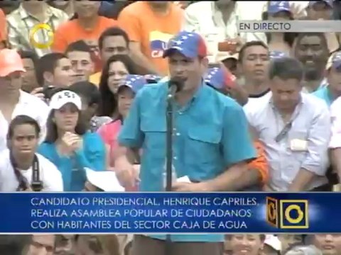 Así fue el recorrido de Henrique Capriles por los estados Falcón y Zulia