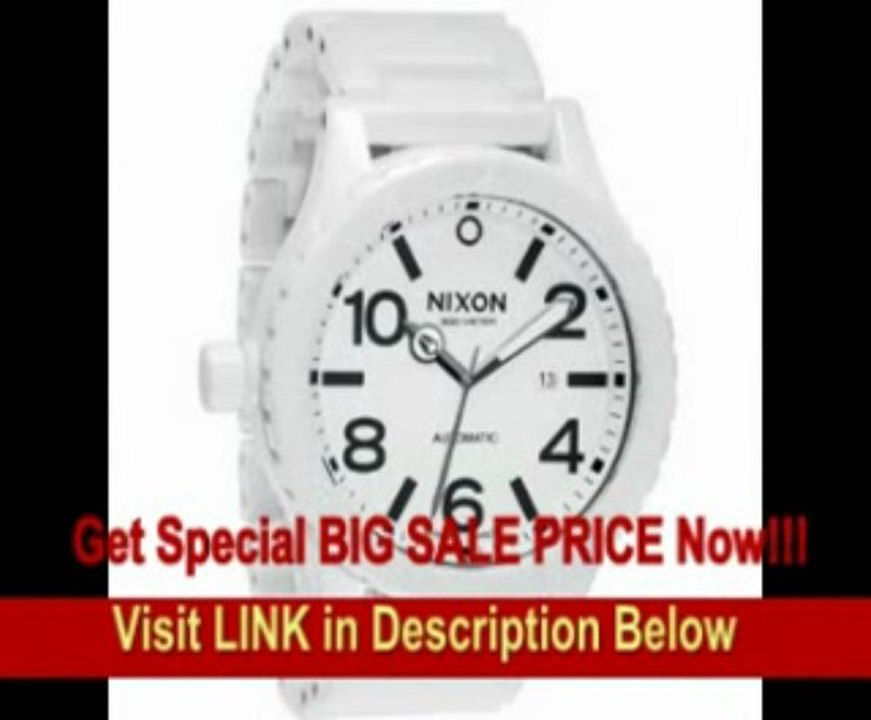 [REVIEW] Nixon Men's A147-126 The 51-30 White Dial Ceramic Band Watch