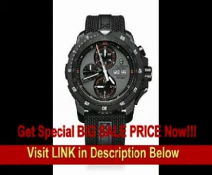 [REVIEW] Victorinox Swiss Army Alpnach Chronograph Black Dial Mens Watch 241527