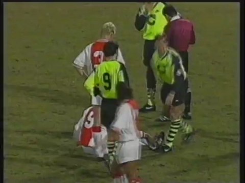 1996 (March 20) Ajax Amsterdam (Holland) 1-Borussia Dortmund (Germany) 0 (Champions League)