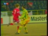 1996 (March 20) Spartak Moscow (Russia) 2-Nantes (France) 2 (Champions League)