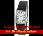 [REVIEW] Cartier Men's W1018355 Tank Solo Stainless Steel Black Leather Watch