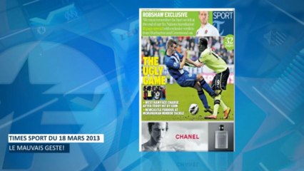 La presse s'indigne devant les mauvais gestes du week end !