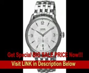[BEST PRICE] Oris Men's 623 7582 4071MB Artelier Small Second Date Watch