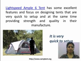 Camp Tent Reviews: Lightspeed Ample 6 Tent Review