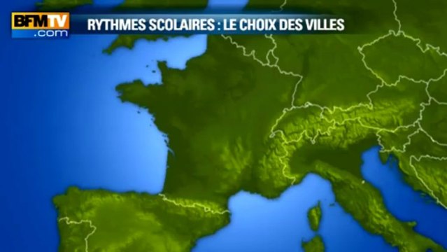 Rythmes scolaires: Peillon suspendu au choix de Lille, la ville d'Aubry - 18/03