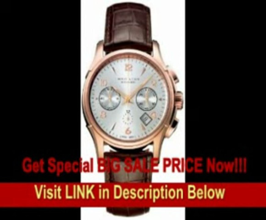 [BEST BUY] Hamilton Jazzmaster Automatic Chronograph Rose GoRose Gold-tone Mens Watch H32646555
