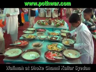 Walimah at Dhoke Channi Kallar Syedan