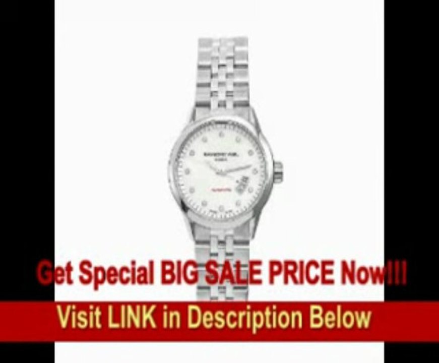 [FOR SALE] Raymond Weil Women's 2430-ST-97081 Freelancer Stainless Steel Silvertone Dial Watch