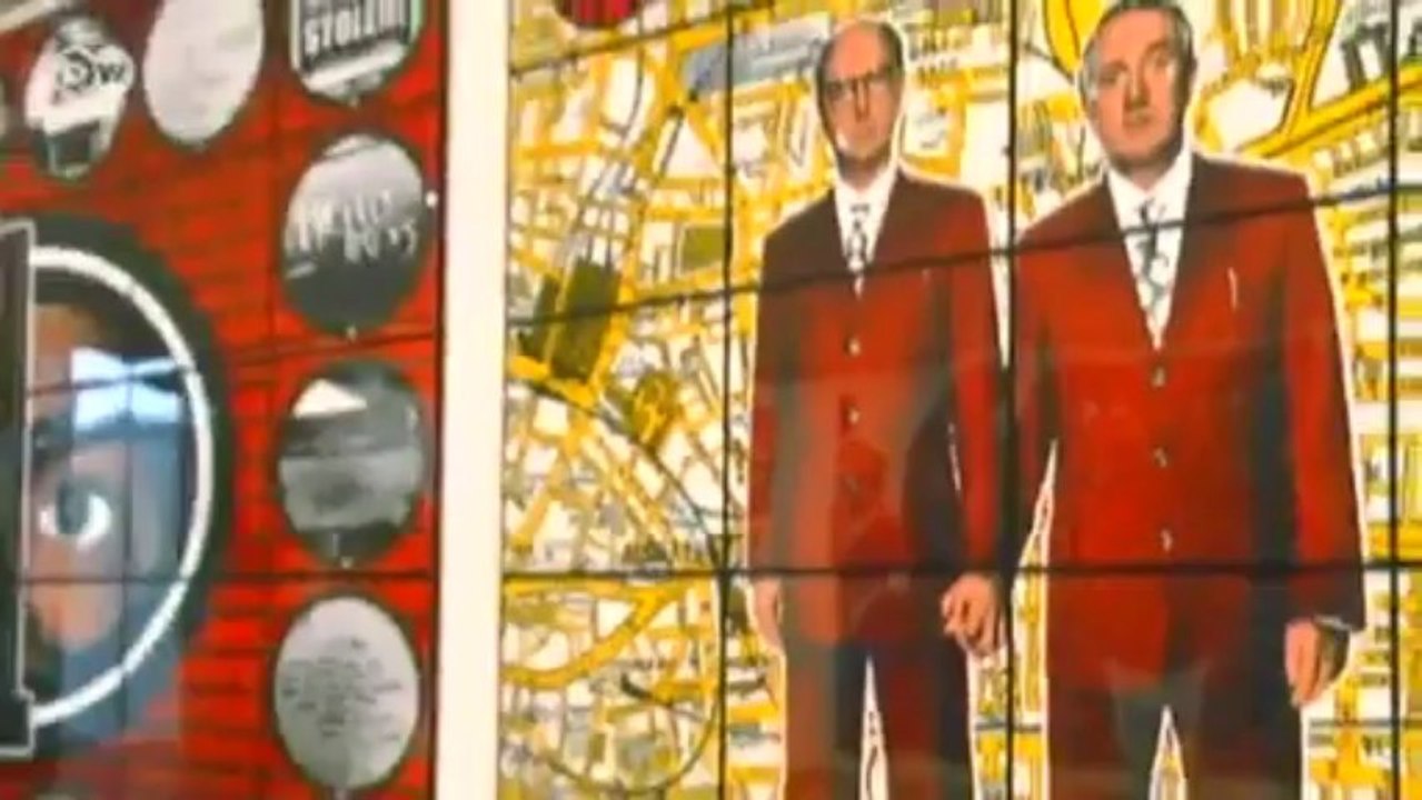 Das Künstlerduo Gilbert