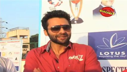 Jackky at friendly cricket tournament