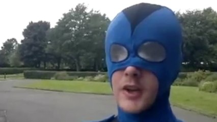 Superhero Stopped By Bullies