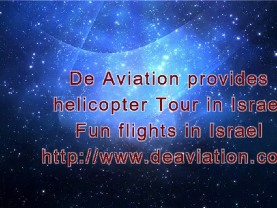 Flights helicopters in israel