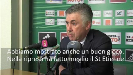 Ancelotti soddisfatto nonostante la rimonta: "Buon risultato"
