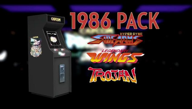 Capcom Arcade Cabinet - 1986 Gamepack Trailer