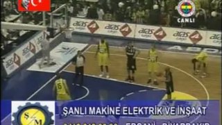 Fenerbahçe- Beşiktaş FEL 2005 Çeyrek Final 3. Maç 4. Periyot 1. Bölüm