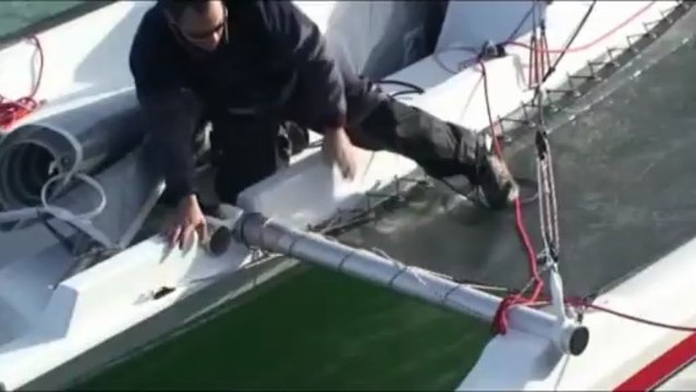 repliage flotteurs 20.2 standard sur l'eau