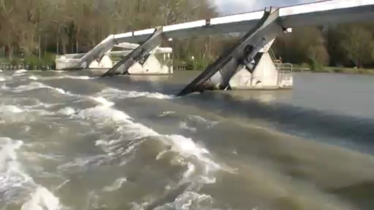 crue 2013 écluse d'EVRY