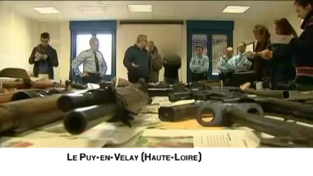 Des armes, cartouches et un atelier de transformation découverts chez un maçon en Haute-Loire