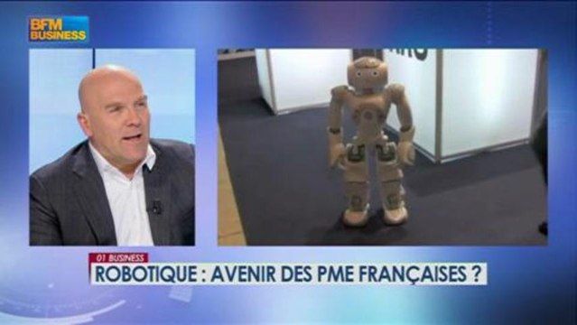 La robotique, avenir des PME françaises ? Bruno Bonnell dans 01Business - 16 mars 1/4