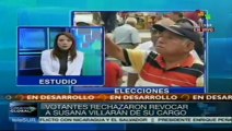 Limeños rechazaron revocara a Susana Villarán de su cargo