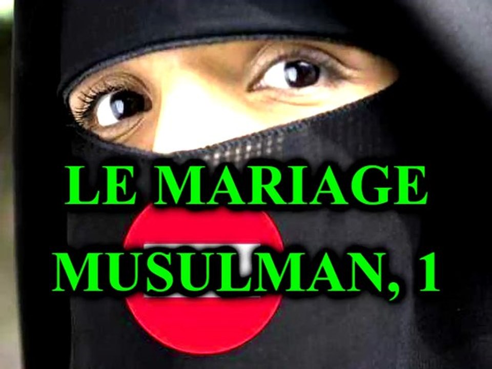 Le mariage musulman, 1