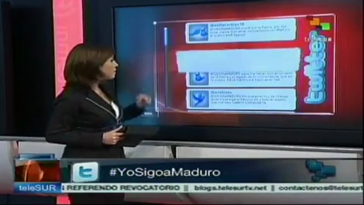 Decenas de miles siguen a @NicolasMaduro en Twitter