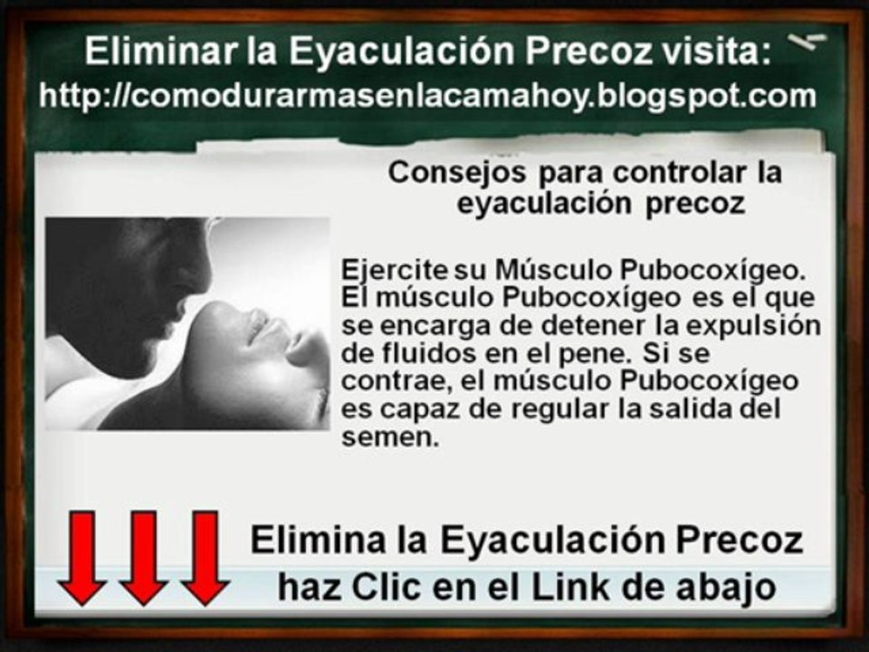Como aguantar mas en la cama - Remedios para la eyaculación precoz