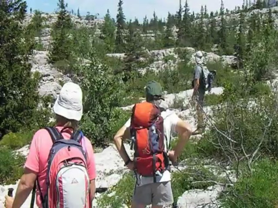 les erges   à travers les hauts plateaux du vercors