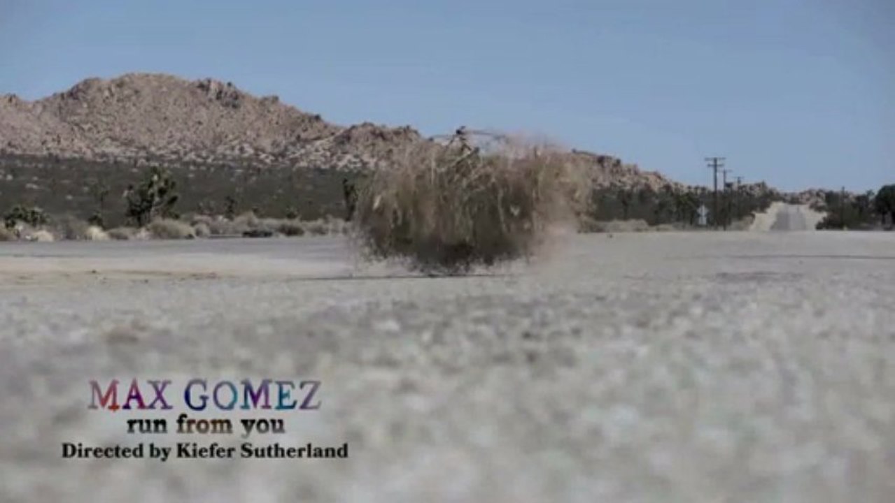 Kiefer Sutherland directs new music video for Max Gomez "Run from You"