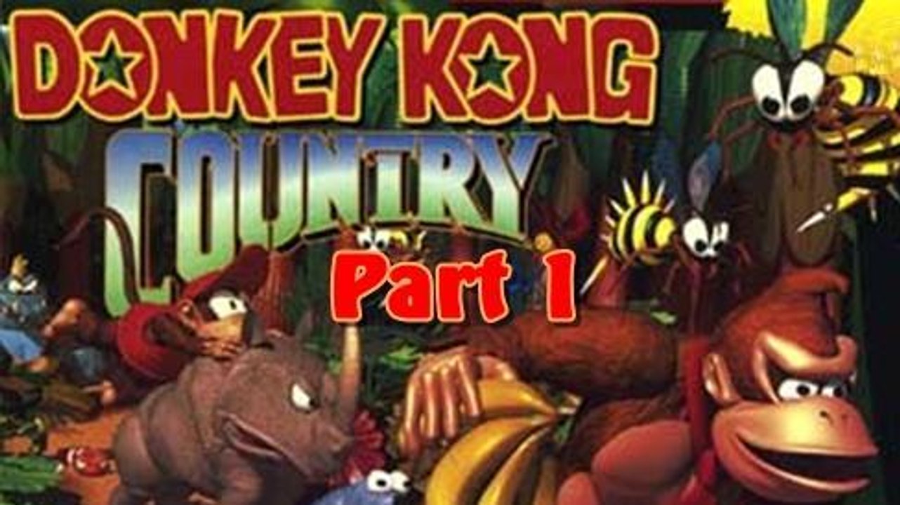 Lets Play - Donkey Kong Country [Part 1]