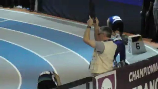 Babacar DIOP champion France cadets du 200m indoor