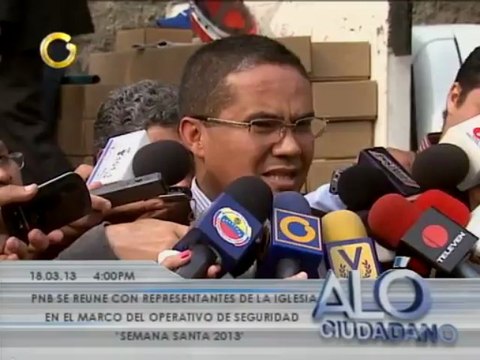 Siete mil funcionarios de la PNB resguardarán a feligreses durante Semana Santa