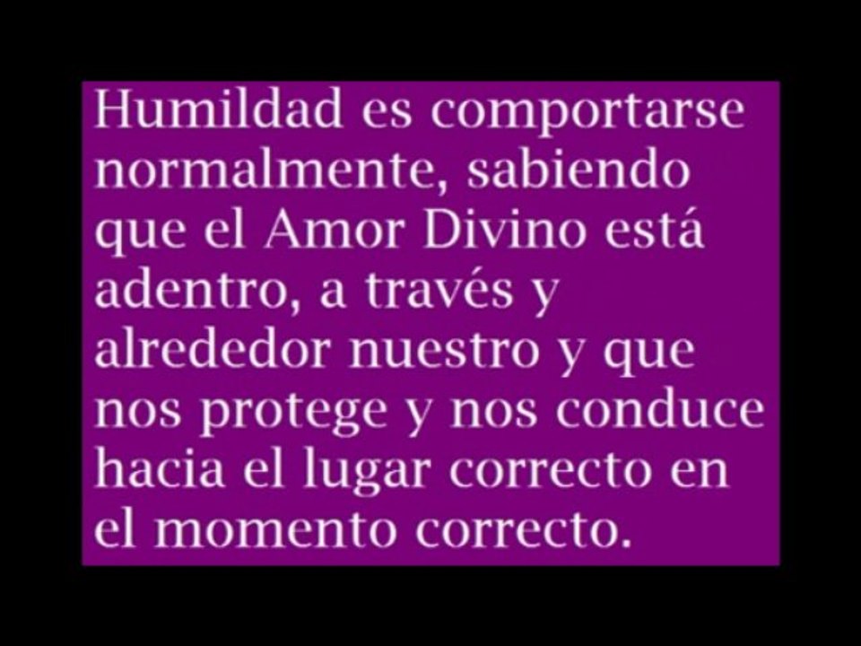 Conceptos de Humildad.