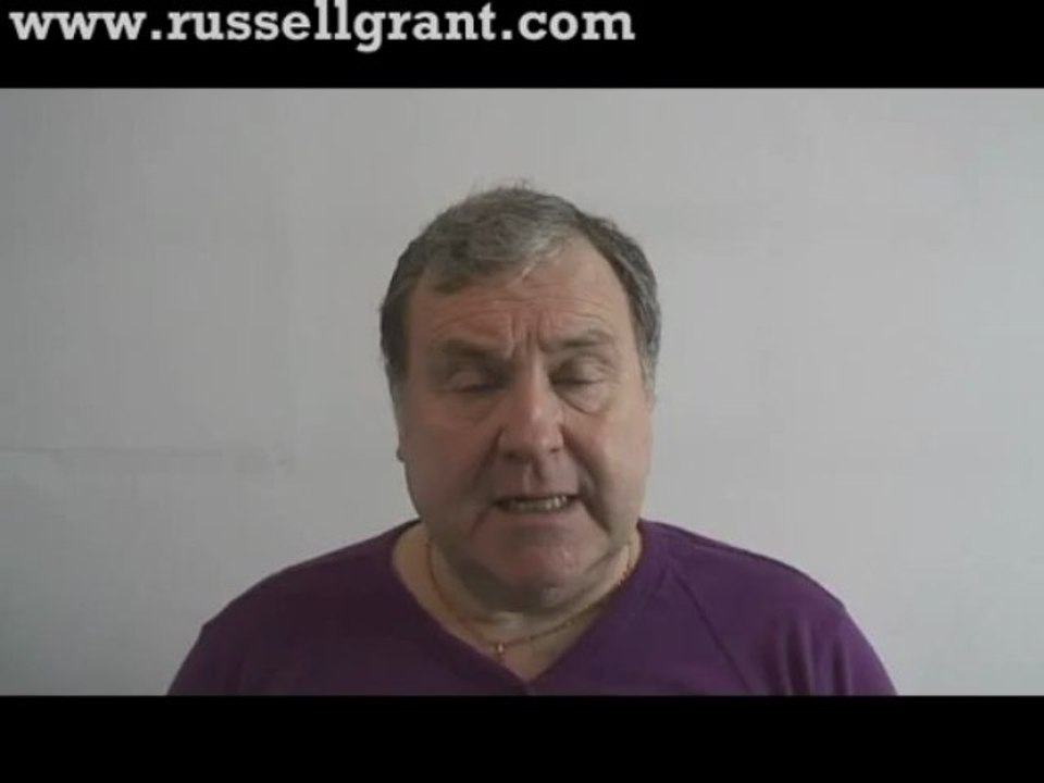 Russell Grant Video Horoscope Libra March Tuesday 19th 2013 www.russellgrant.com