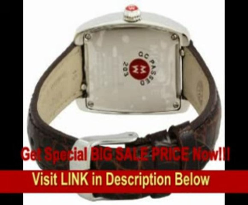 [REVIEW] Michele Woman's MWW03E000066 CSX Blue Diamond Black Leather Watch