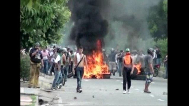 Clean water protest turns violent