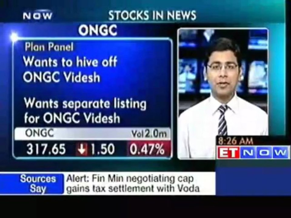 Stocks in news