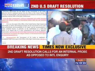 US waters down draft resolution on Sri Lanka