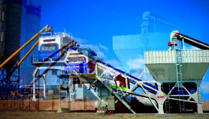 A Story of Arising Elkon Mobile Master-150 Elephant Concrete Batching Plant
